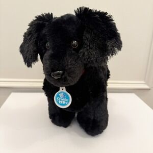Build-A-Bear‎ Workshop Black Lab Plush Puppy 12" Promise Pets Stuffed Animal